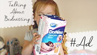 We Are DryNites Ambassadors Talking About Bed Wetting AD [upl. by Pepi377]