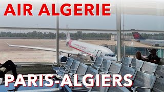 AIR ALGERIE  Reportage  A330 de PARIS CDG à ALGER 🇩🇿 Classe économique  FLIGHT REPORT [upl. by Eniretak]