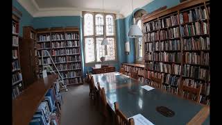 Pembroke College Tour The Library [upl. by Ecinnaj]