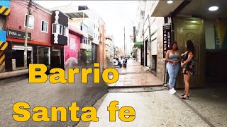 recorrido por el Barrio Santa fe Bogotá Colombia [upl. by Itnuahsa]