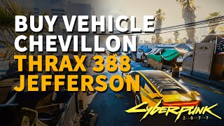 Buy Vehicle Chevillon Thrax 388 Jefferson Cyberpunk 2077 [upl. by Winou]