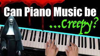 How to play creepy scary horror music on Piano [upl. by Mohn]