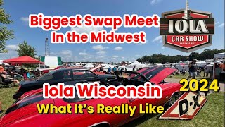 Biggest Swap Meet in the Midwest Iola Swap Meet 2024 [upl. by Atel]