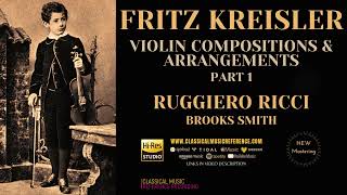 Fritz Kreisler  Praeludium amp Allegro Violin Works Part I reference recording Ruggiero Ricci [upl. by Pardew]