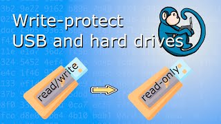 Writeprotect USB and hard drives on Windows [upl. by Novla]