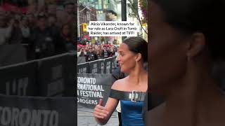 Alicia Vikander looked incredible at the TIFF red carpet TIFF24 TIFF2024 Toronto AliciaVikander [upl. by Mehala798]