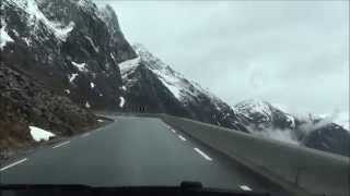 Trollstigen mit dem Wohnwagen hoch  2015 [upl. by Amy860]