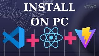 How to run React JS app in Visual studio code tutorial  Download and install react in VS Code 2024 [upl. by Eatnoed]