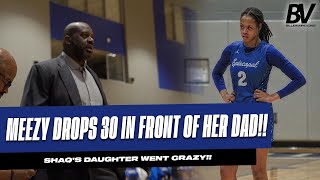 Shaq pulls up his daughters senior night Mearah ONeal SHOWS WHY she is a McDonalds All American [upl. by Anaujit217]