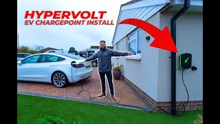 Hypervolt EV charger for customer in Oxfordshire [upl. by Soilissav241]