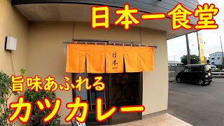 工業団地に構える老舗大衆食堂【ひとり飲み】ジューシーで旨味あふれるカツカレー｜日本一食堂 茨城県結城市 [upl. by Kendyl]