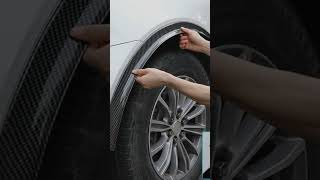 Car Wheel Arch Bumper 15M AntiCollision Strip 23545CM Rubber Universal AntiScratch Protection [upl. by Goerke]