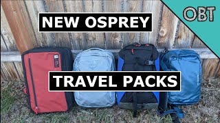 New Osprey Travel Packs Transporter and Heritage Collections [upl. by Nnyllaf]