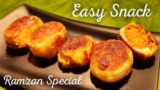 Easy Snacks Recipe  Iftar Snacks  Ramadan Recipes [upl. by Lyndell]