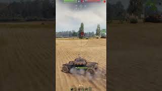 Panhard EBR 105 video in Ultra HD 4K🔝 ACE Tanker  15k Spot 450 dmg 🔝 World of Tanks ✔️ Shorts 1 [upl. by Arag592]