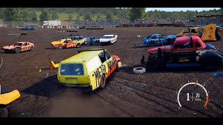 Wreckfest 2024 Gameplay Farfield Mud Pit Demolition Arena  Replay amp Eagles Peak Motorpark [upl. by Aved]