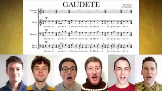 The Kings Singers  Gaudete arr Brian Kay [upl. by Arrehs827]