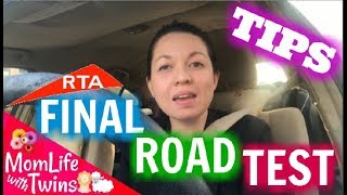 RTA FINAL ROAD TEST  TOP TIPS [upl. by Netti]