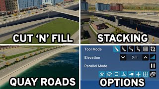 How To Use New Road Tools In Cities Skylines 2  Basics Tutorial [upl. by Eey]