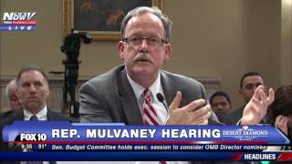 FNN Mick Mulvaney Hearing  Senate Budget Committee Approves OMB Director Nominee [upl. by Aneleve]