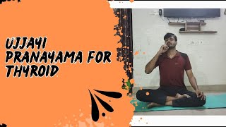 Ujjayi pranayama for Thyroid problem [upl. by Anor939]