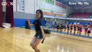 Love Me Ole Line Dance GKO  GOLDen Korean Open Workshop 2024  Junghye Yoon [upl. by Ytnom]