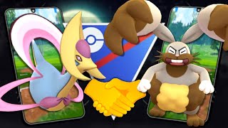 DIGGERSBY AND CRESSELIA FORM A SOLID CORE in Great League Pokémon GO Battle League [upl. by Tollman]