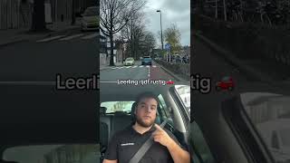 Zag jij die voetganger aankomen 🫣🫣rijles rijlessen rijschool rijbewijs rijbewijstips [upl. by Ardnuassac]