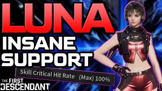 LUNA Insane Support  Support  DPS Builds  In Depth Guide READ PINNED [upl. by Anaujit773]