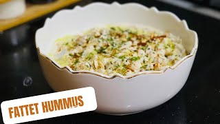 Fattet Hummus  An Authentic And Easy Middle Eastern Recipe By FamchefTteam [upl. by Ivers]