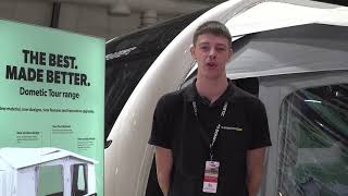 Winchester Caravans amp Motorhomes with Dometic Awnings at the NEC Caravan Show [upl. by Haile]