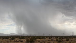 Chasing the Monsoon ⛈️ These Storms Went Severe near Barstow CA 😮 [upl. by Hardi]