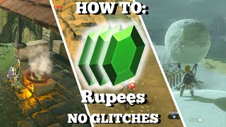 How to GET RUPEES FAST in BOTW Without Glitches [upl. by Mccully]