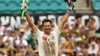 Ponting reaches 40th Test century in Sydney [upl. by Irak]