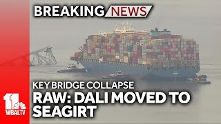 Raw Refloating and moving of Dali [upl. by Carson788]