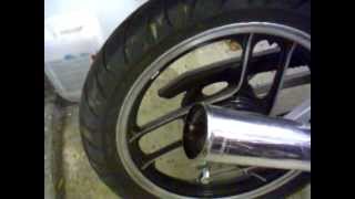 Yamaha RD125LC running with Allspeed exhaust 2012 [upl. by Jourdain]