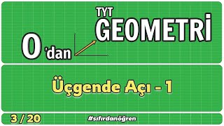 Üçgende Açı 1  0 Dan TYT Geometri Kampı  320  Geometri [upl. by Covell]