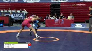 66 Cons SF  Brayton Lee Red Cobra Wrestling Academy vs David Carr TMWC [upl. by Ahsenahs]