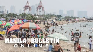 People flock to Baseco Beach in Tondo Manila [upl. by Bili]