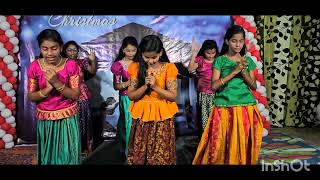 divi nundi bhuviki  song dance performance by CAAM church children children christmas 241223 [upl. by Odnam]