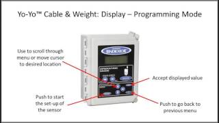 Bindicator YoYo Cable amp Weight Programming [upl. by Htiaf395]