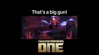 The excellent fun movie that is Transformers One Megatron gets an upgrade Optimus Prime was warned [upl. by Anura933]