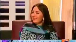 Drank sharmila farooqi singing in Geo TV show [upl. by Sussman]