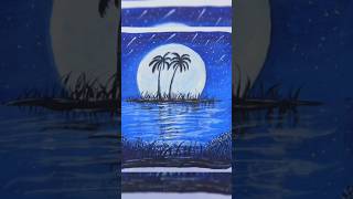 Night paintingshortvideo [upl. by Alhahs]