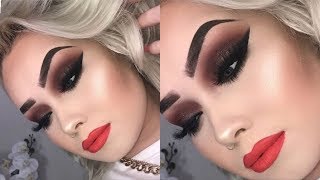 FULL GLAM  Sultry Makeup Tutorial [upl. by Enaerb]