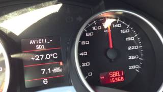 Seat Exeo ST TSI 211 fuel consumption [upl. by Irat537]