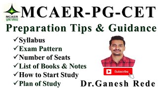 MCAERPGCETExamPreparation TipsGuidanceStrategyMSc AgricultureMSc HorticultureDrGanesh Rede [upl. by Rochus516]