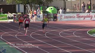 200m Campeonato Cantabria Absoluto Los Corrales 170724 [upl. by Eanram]