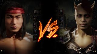 Mortal Kombat 11  Liu Kang Vs Sheeva VERY HARD [upl. by Airuam316]