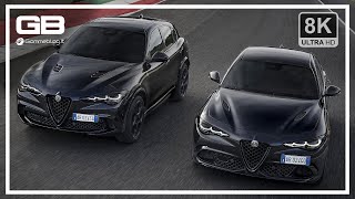 Alfa Romeo Quadrifoglio SUPER SPORT  GIULIA amp STELVIO 8K [upl. by Leivad]